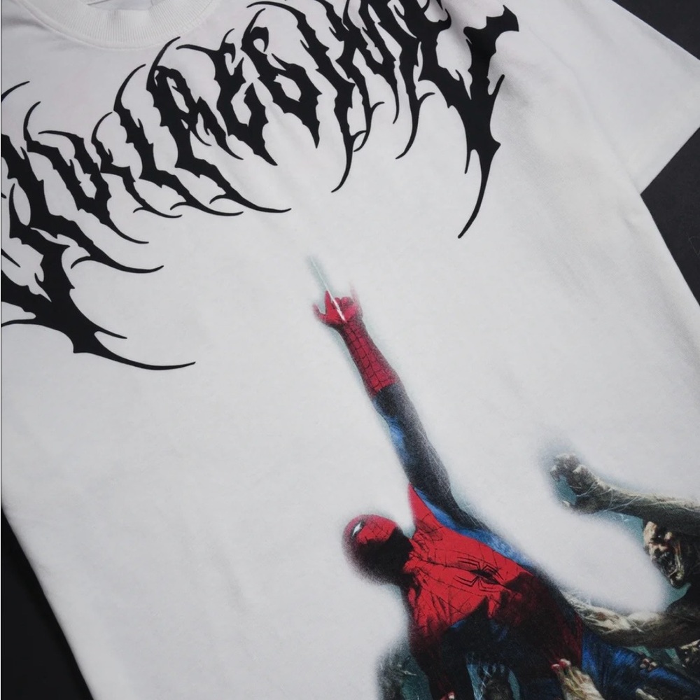 CIVIL REGIME X MARVEL ZOMBIES SPIDER-MAN SHIRT